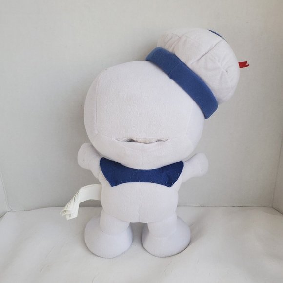 2016 GHOSTBUSTERS STAY PUFT MARSHMALLOW MAN 13” PLUSHIE ELECTRONIC SINGING - Picture 3 of 12